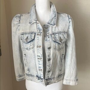 Savanna Jane Women's Light Blue Denim Jacket